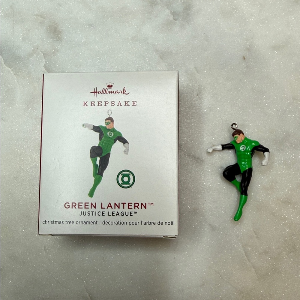 NIB Hallmark Keepsake 2019 Green Lantern Justice League Christmas Tree Ornament
